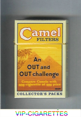 Camel Collectors Packs 1918 Filters cigarettes hard box