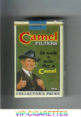 Camel Collectors Packs 1921 Filters cigarettes soft box