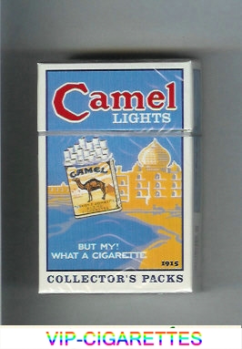 Camel Collectors Packs 1915 Lights cigarettes hard box