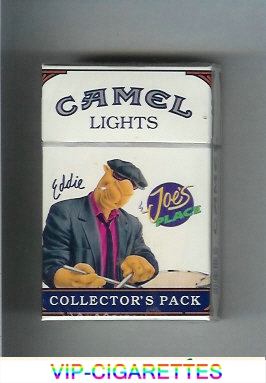 Camel Collectors Pack Joes Place Eddie Lights cigarettes hard box