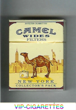 Camel Collectors Pack New York Wides Filters cigarettes hard box