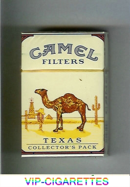 Camel Collectors Pack Texas Filters cigarettes hard box