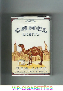 Camel Collectors Pack New York Lights cigarettes soft box