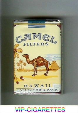 Camel collection version Collectors Pack Hawaii Filters cigarettes soft box