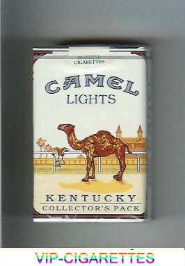 Camel Collectors Pack Kentucky Lights cigarettes soft box