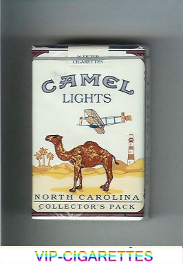 Camel Collectors Pack North Carolina Lights cigarettes soft box