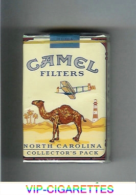 Camel Collectors Pack North Carolina Filters cigarettes soft box