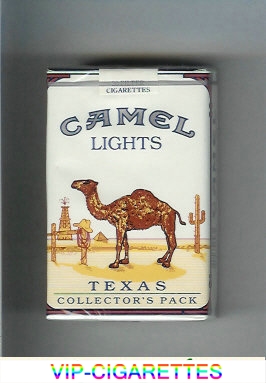 camel lights pack texas soft collectors box ks collector version usa collection cigarettes model vip