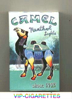 Camel Art Issue Menthol Lights side slide cigarettes hard box