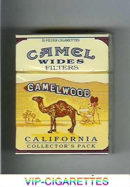 Camel Collectors Pack California Wides Filters cigarettes hard box