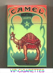 Camel Cigarettes Art Issue Menthol Lights hard box