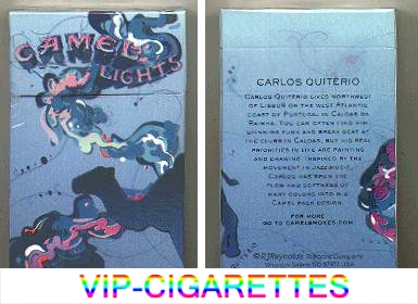 Camel Lights Art Issue cigarettes hard box