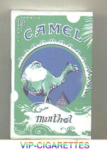Camel Art Issue Menthol side slide cigarettes hard box