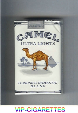 Camel Ultra Lights Turkish Domestic Blend cigarettes king size soft box