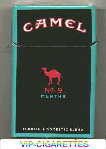 Camel No.9 Menthe cigarettes hard box