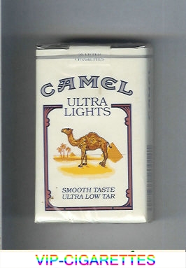 Camel Ultra Lights Smooth Taste Ultra Low Tar cigarettes soft box