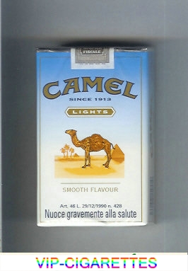 Camel Lights Smooth Flavour cigarettes soft box