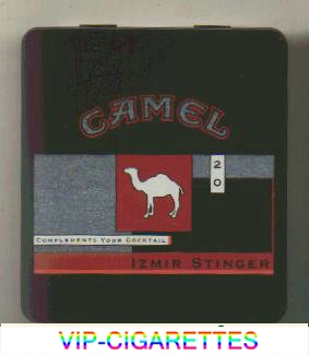 Camel Exotic Blends Izmir Stinger cigarettes metal box