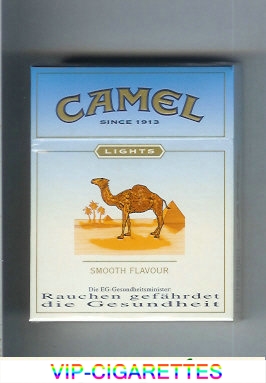 Camel Lights Smooth Flavour cigarettes hard box