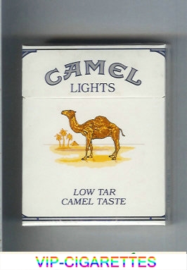 Camel Lights Low Tar Camel Taste cigarettes hard box
