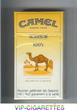 Camel Mild Balanced Flavour 100s cigarettes hard box