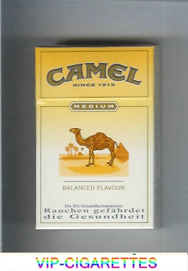 Camel Medium Balanced Flavour cigarettes hard box