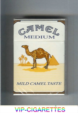 Camel Medium Mild Camel Taste cigarettes hard box