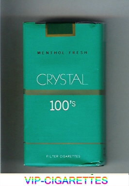 Crystal 100s Menthol Fresh cigarettes