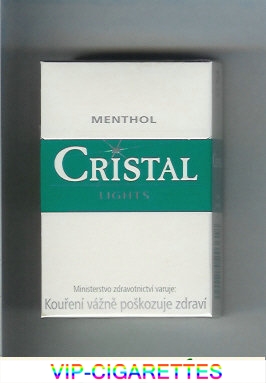 Cristal Menthol Lights cigarettes