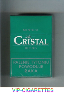 Cristal Menthol Blend cigarettes