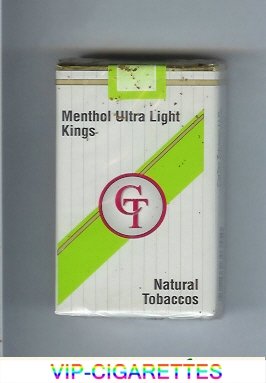 CT Menthol Ultra Light cigarettes