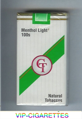 CT Menthol Light 100S Cigarettes