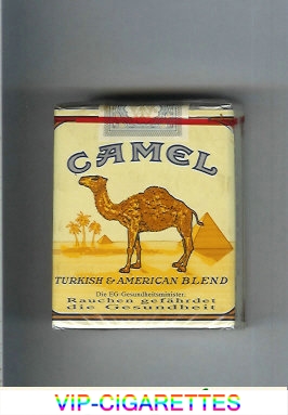 Camel Turkish American Blend cigarettes soft box