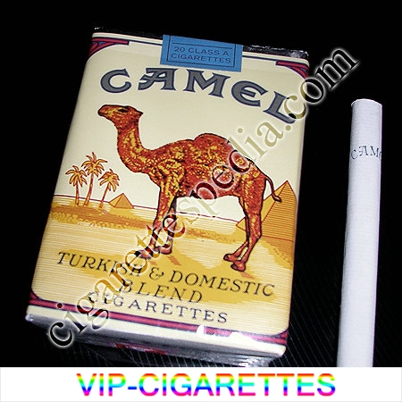 Camel Turkish and Domestic Blend cigarettes soft box