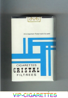 Cristal filtrees cigarettes