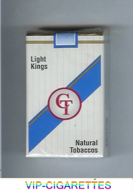 CT light kings cigarettes natural tobaccos