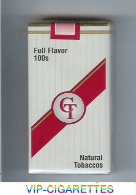 CT Full Flavor 100s cigarettes natural tobaccos