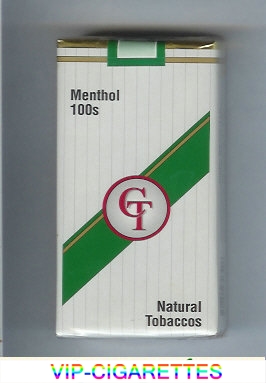 CT Menthol 100s cigarettes