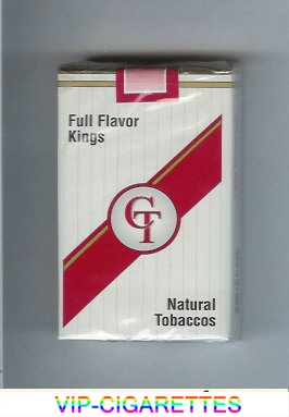 CT Full Flavor cigarettes kings natural tobaccos