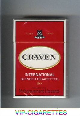 Craven International blended cigarettes