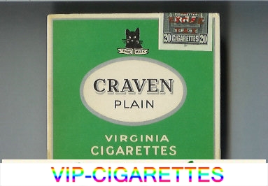 Craven Plain Virginia Cigarettes