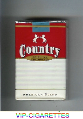 Country American Blend filter cigarettes