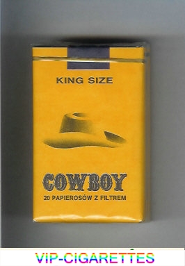 Cowboy yellow cigaettes king size