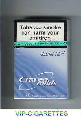 Craven Milds Special Mild cigarettes