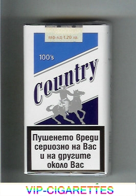 Country 100s cigarettes