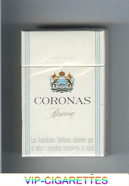 Coronas Reserva cigarettes