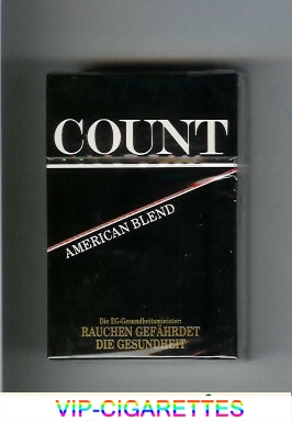 Count American Blend cigarettes