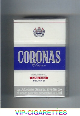 Coronas Clasico cigarettes king size filtro