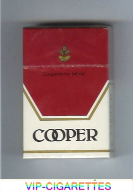 Cooper Cooperative Blend cigarettes