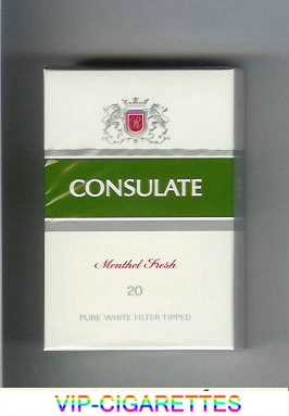 Consulate Menthol Fresh cigarettes